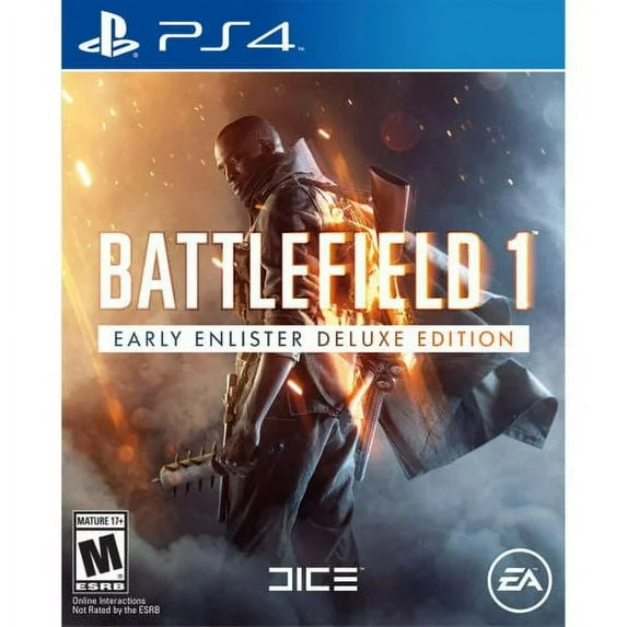Battlefield 1 Deluxe Edition with Art Book and Poster - PlayStation 4 Battlefield 1 Deluxe Edition with Art Book and Poster - PlayStation 4